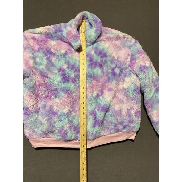 CABANA BY CROWNS & IVY XXLG JRs/ Teen Faux Fur Winter Jacket FULLZIP MUILT-COLOR - Picture 5 of 7